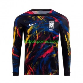 Camiseta Corea Del Sur Segunda Equipación Copa Mundo 2022 Manga Larga